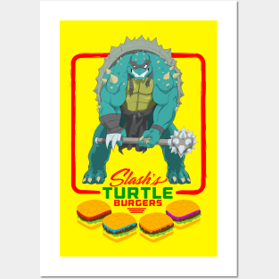 Slash's Turtle Burgers Posters and Art